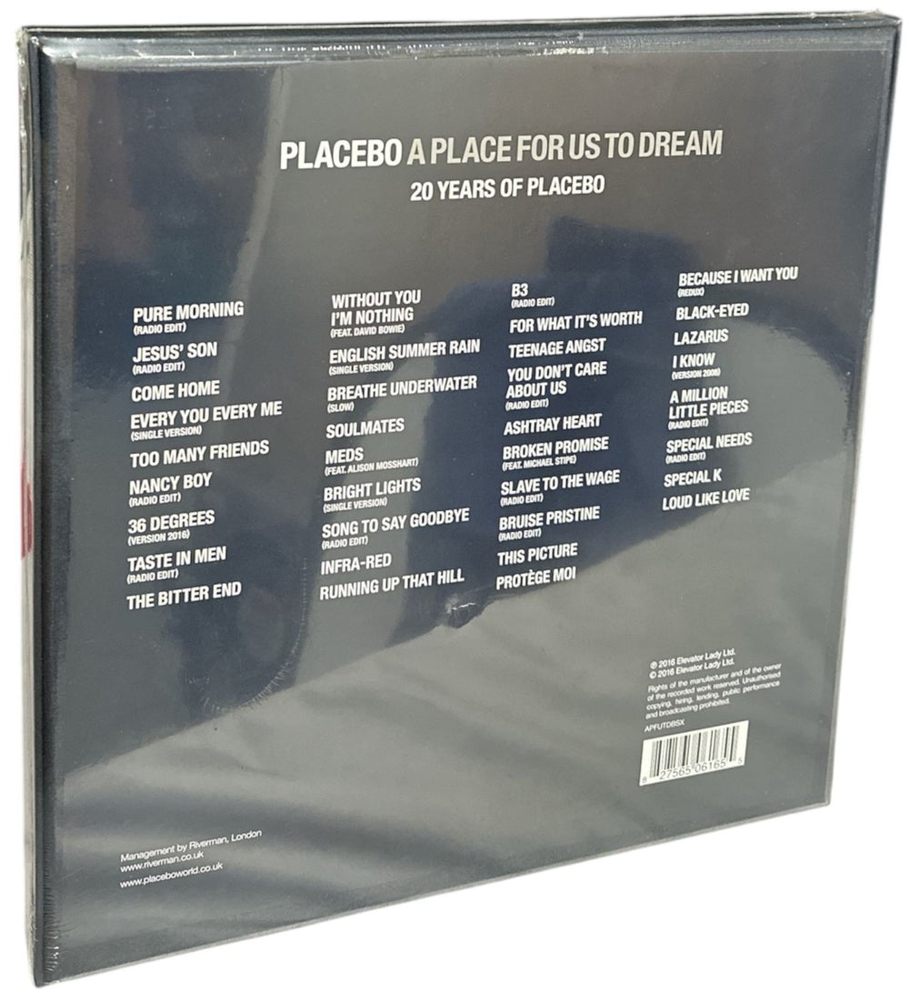 Placebo A Place For Us To Dream - Pink Vinyl - Sealed & Autographed UK Vinyl Box Set 827565061655