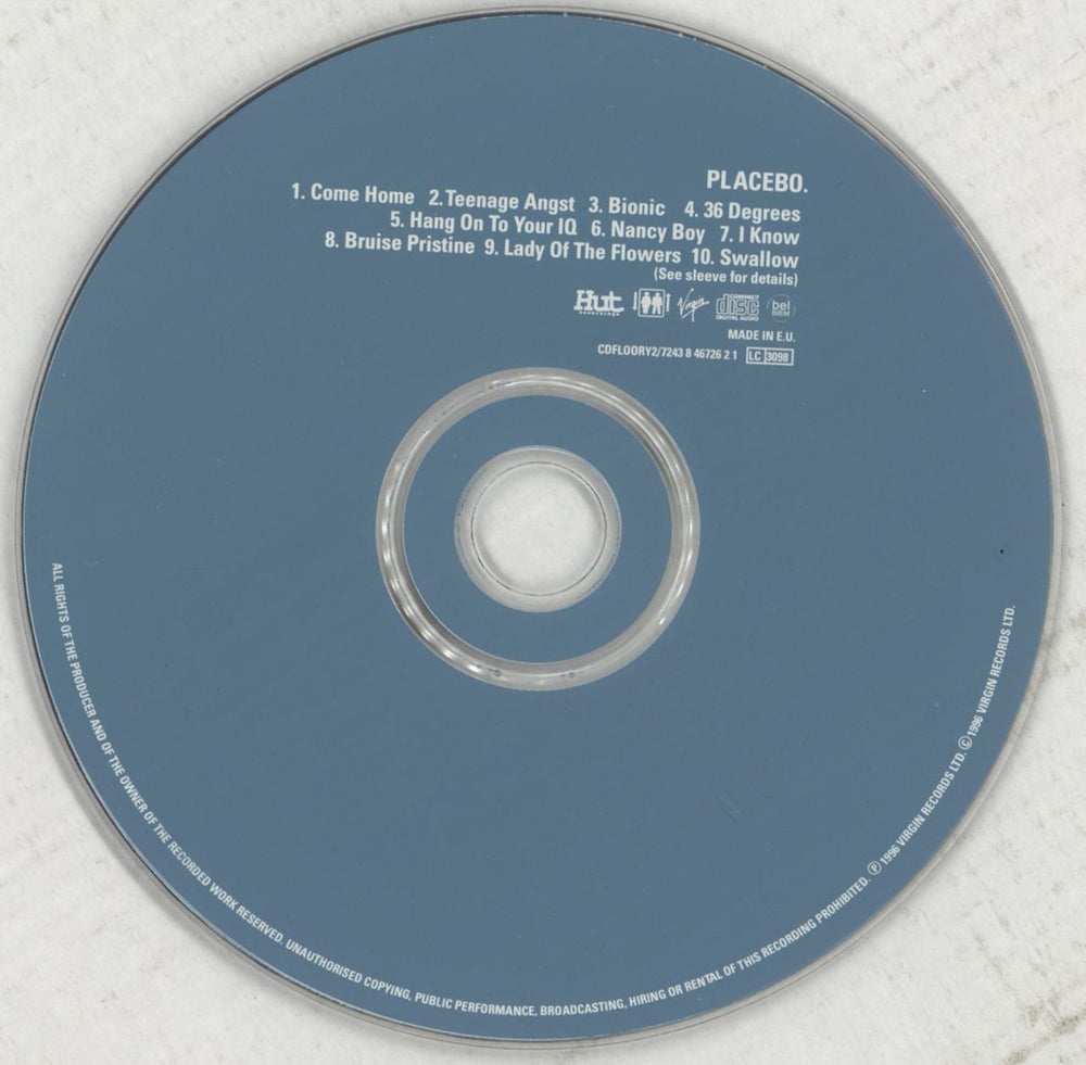 Placebo Placebo UK CD album (CDLP) CEBCDPL485894