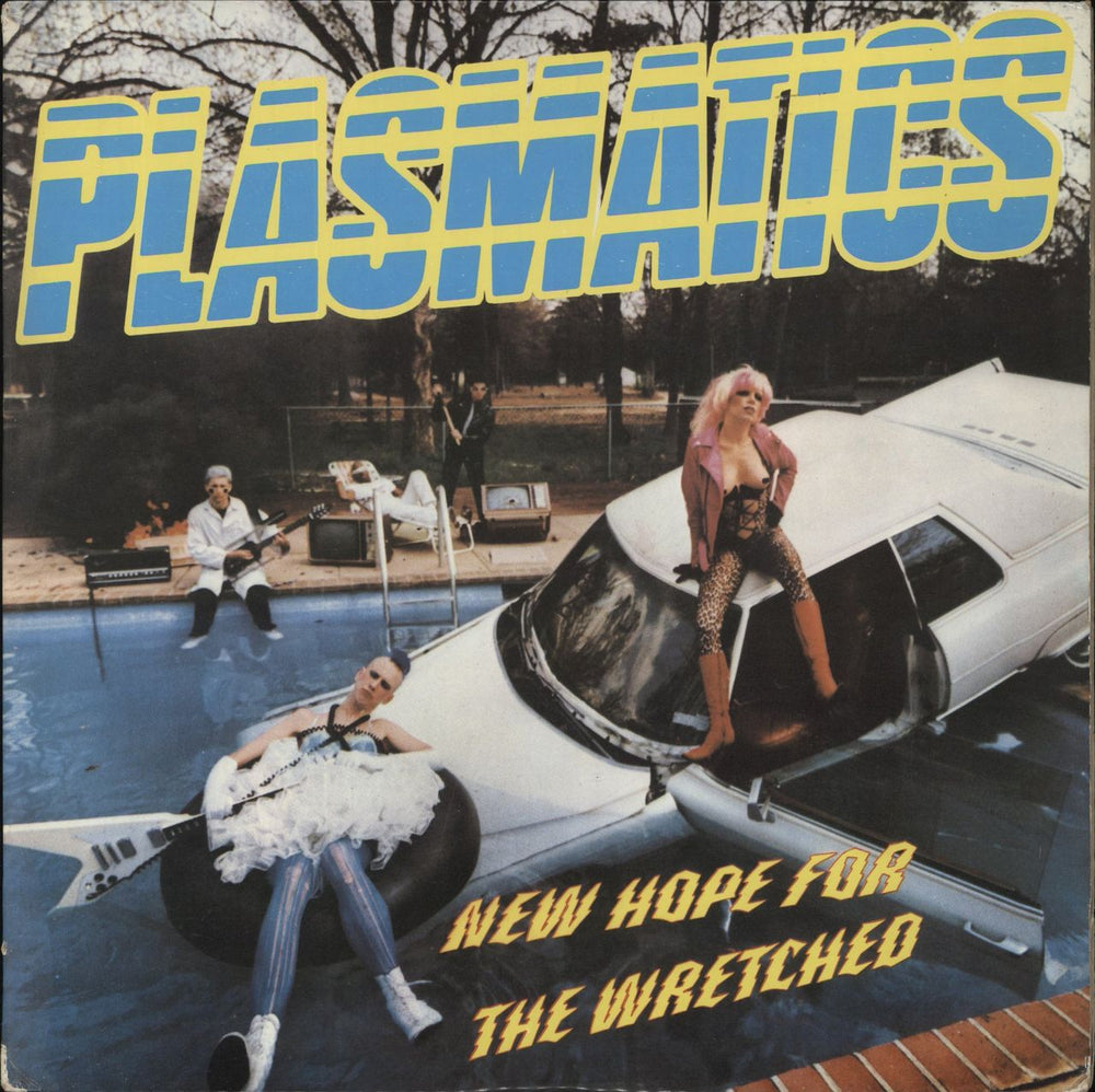 Plasmatics New Hope For The Wretched Portugese vinyl LP album (LP record) SEEZ24