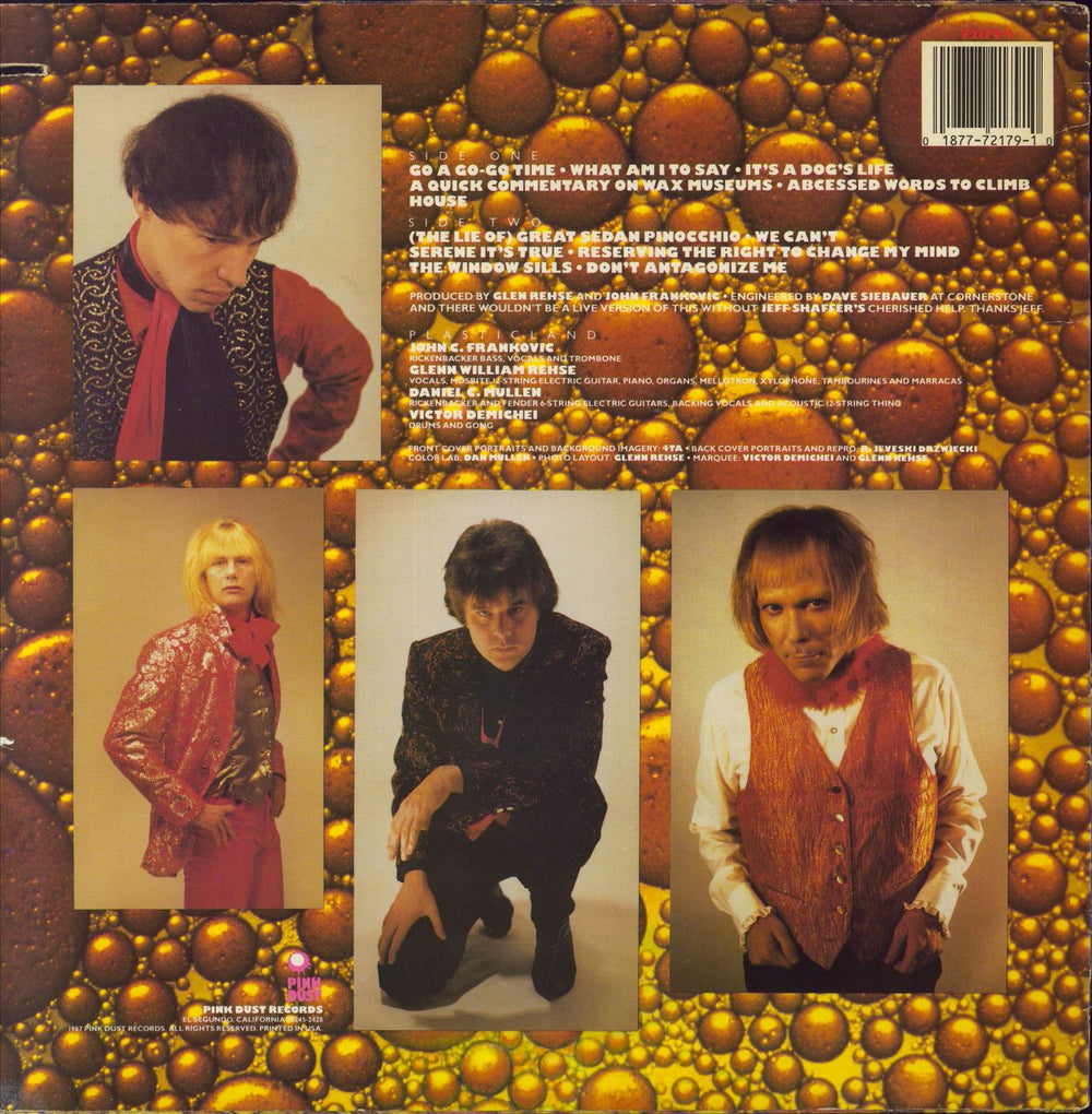 Plasticland Salon US vinyl LP album (LP record) 018777217910