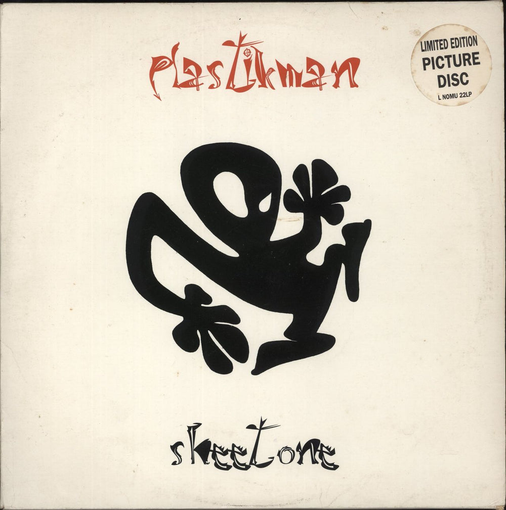 Plastikman Sheet One + Hype Sticker UK picture disc LP (vinyl picture disc album) LNOMU22LP