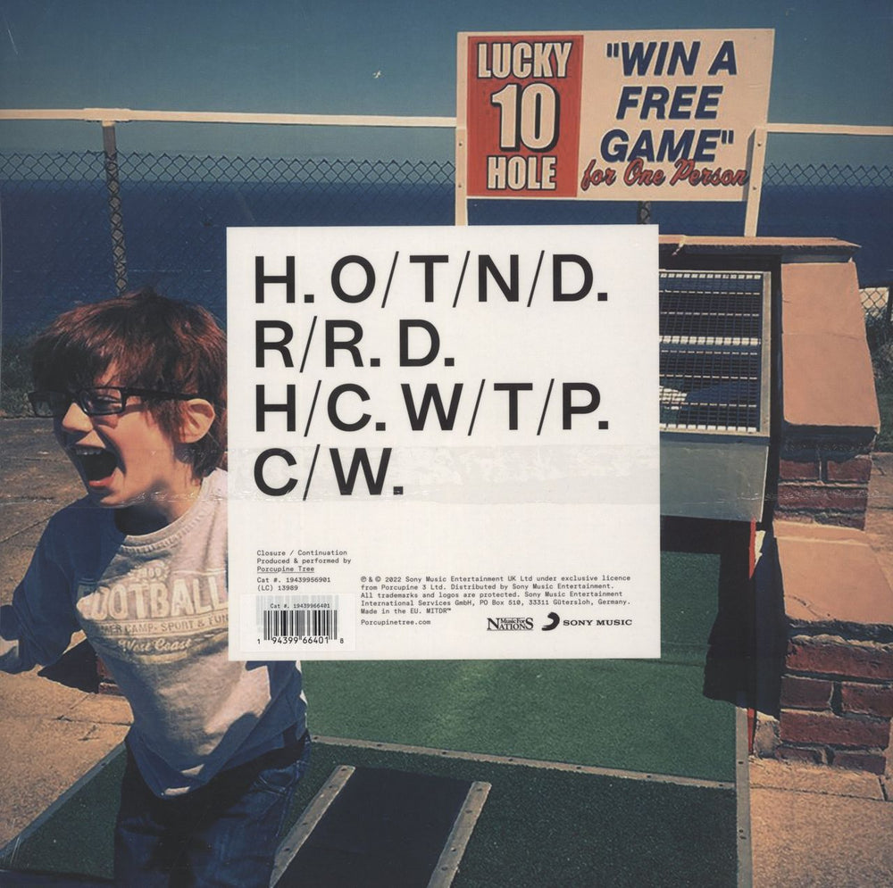 Porcupine Tree Closure/Continuation - Blue Vinyl - Sealed UK 2-LP vinyl record set (Double LP Album) PCU2LCL864199