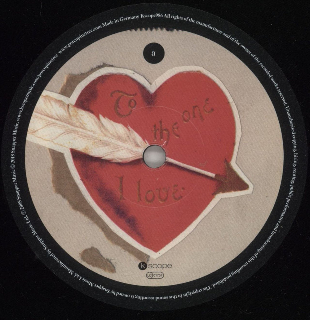 Porcupine Tree Deadwing - 180gram UK 2-LP vinyl record set (Double LP Album) PCU2LDE797754