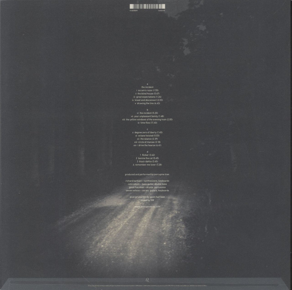 Porcupine Tree The Incident - 180 Gram Vinyl & Numbered Dutch 2-LP vinyl record set (Double LP Album) 8716059002057