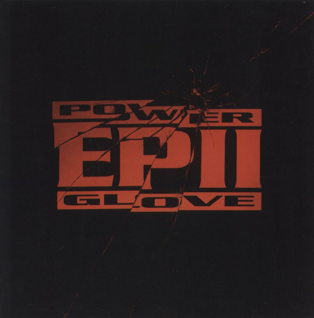 Power Glove EPII - Red with White Splatter Vinyl UK 12" vinyl single (12 inch record / Maxi-single) INV151LP