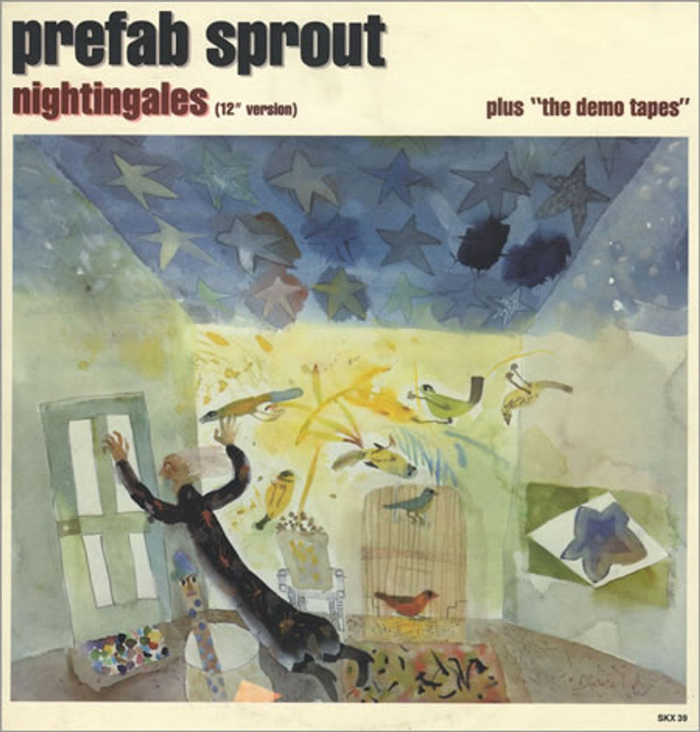 Prefab Sprout Nightingales UK 12" vinyl single (12 inch record / Maxi-single) SKX39