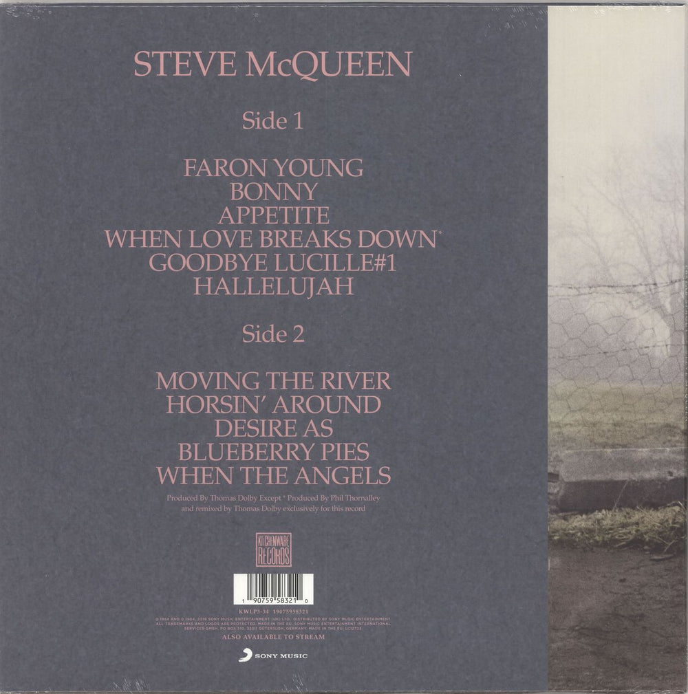 Prefab Sprout Steve McQueen - 180gm - Sealed UK vinyl LP album (LP record) 190759583210