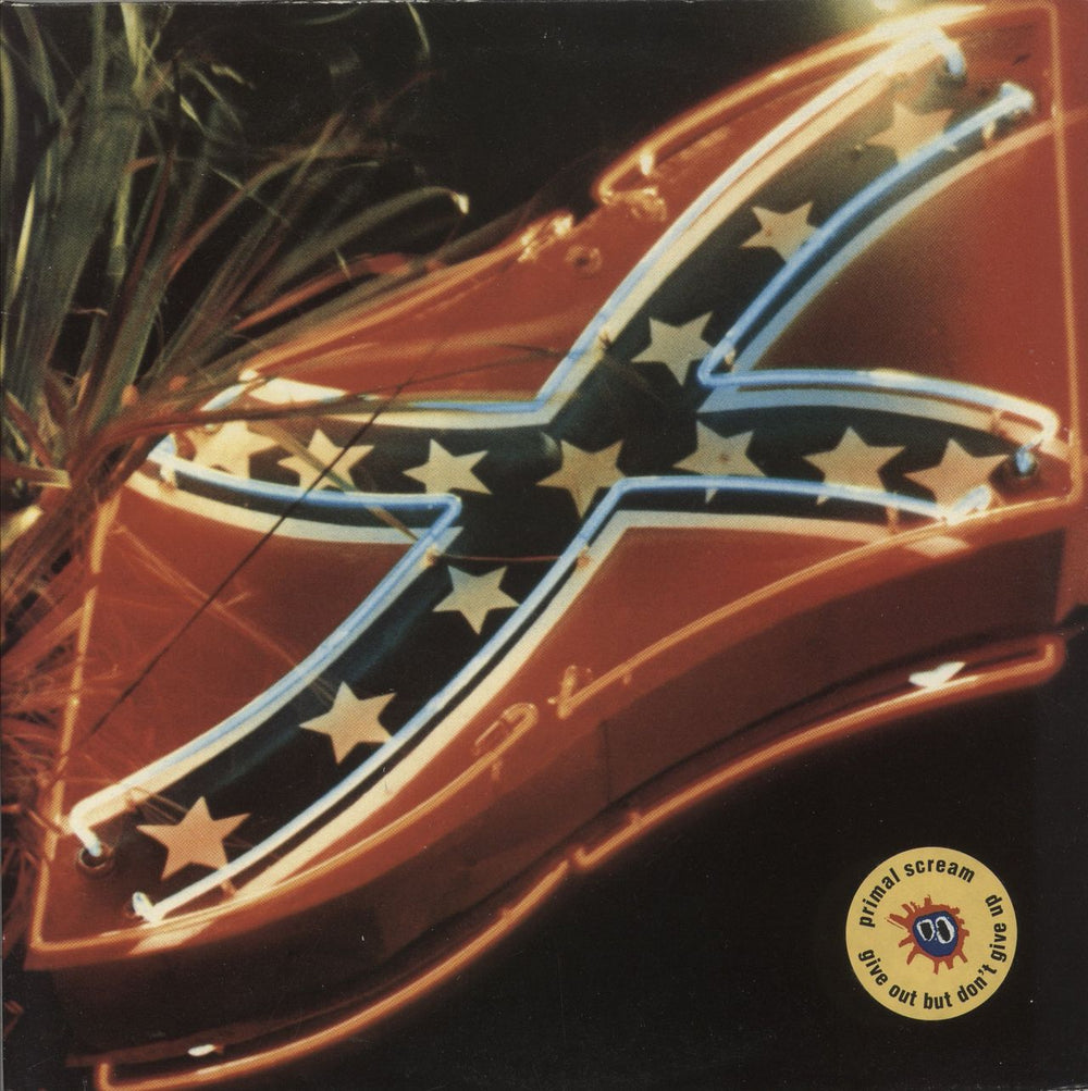 Primal Scream Give Out But Don't Give Up UK 2-LP vinyl record set (Double LP Album) CRELP146