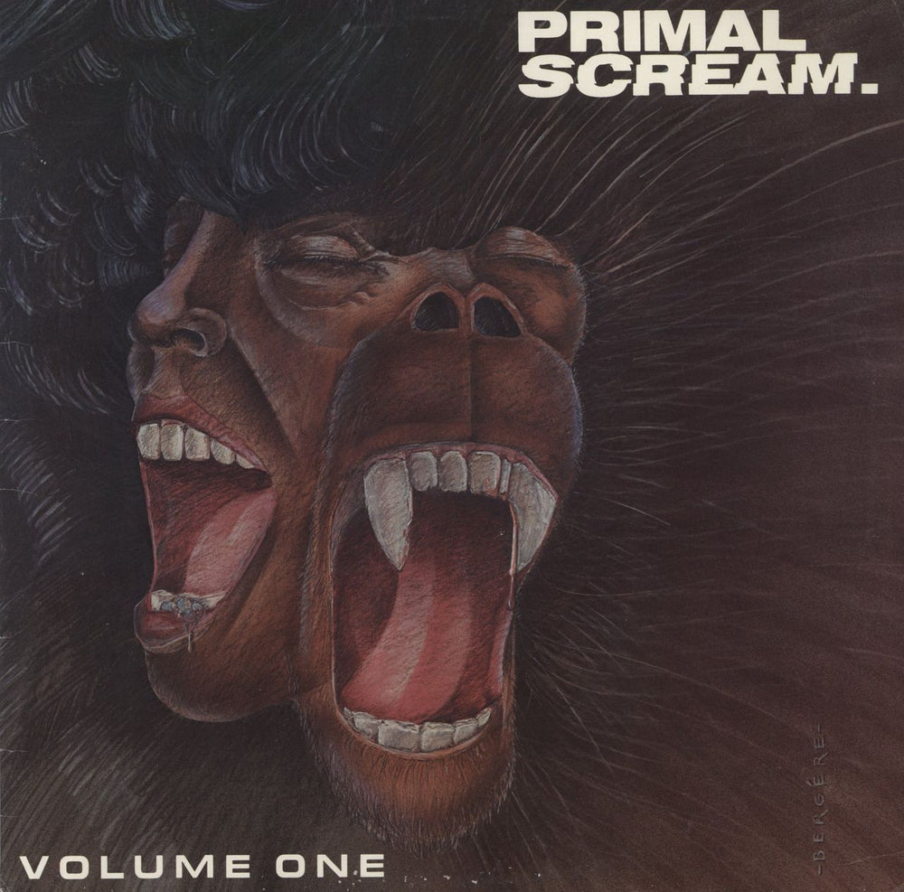 PRIMAL SCREAM (METAL) Volume One US vinyl LP album (LP record) MER2100