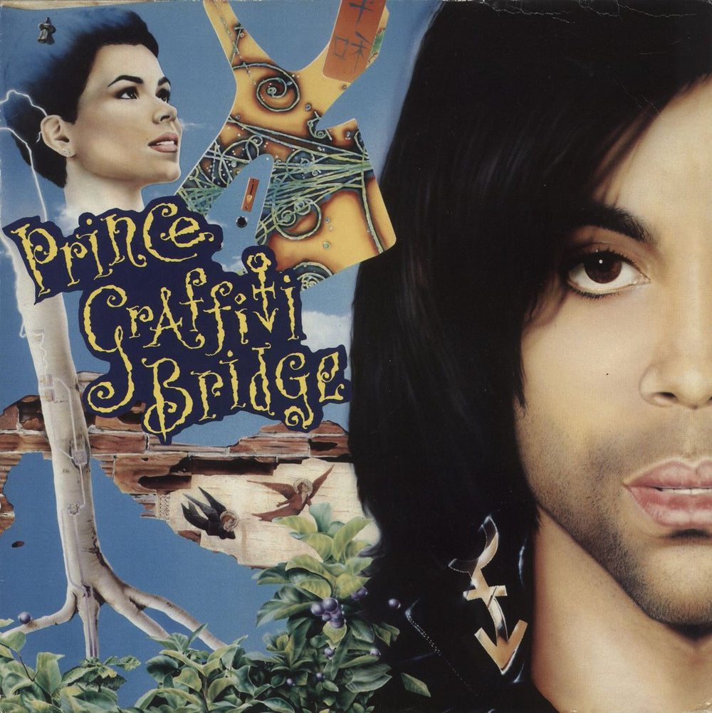 Prince Graffiti Bridge - VG UK 2-LP vinyl record set (Double LP Album) WX361