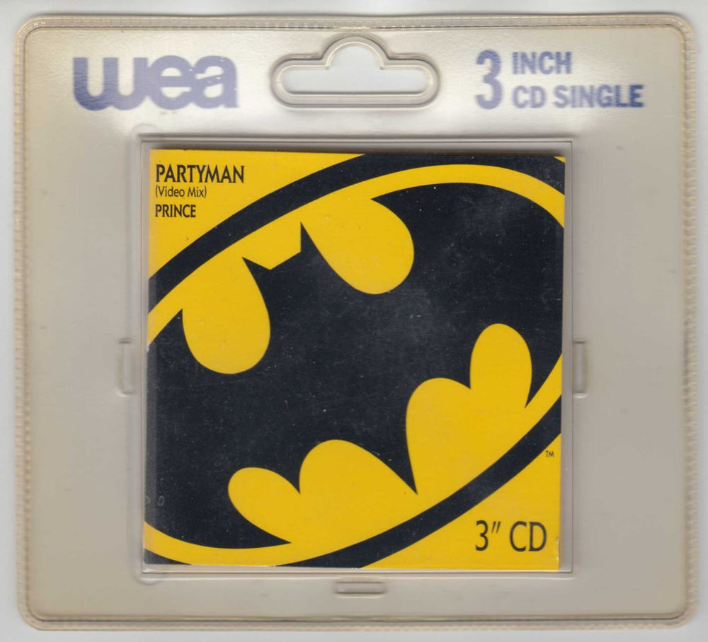 Prince Partyman UK 3" CD single (CD3) W2814CD