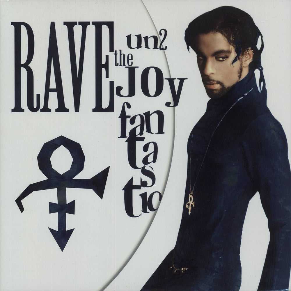Prince Rave Un2 The Joy Fantastic - Purple vinyl US 2-LP vinyl record set (Double LP Album) 14624-1