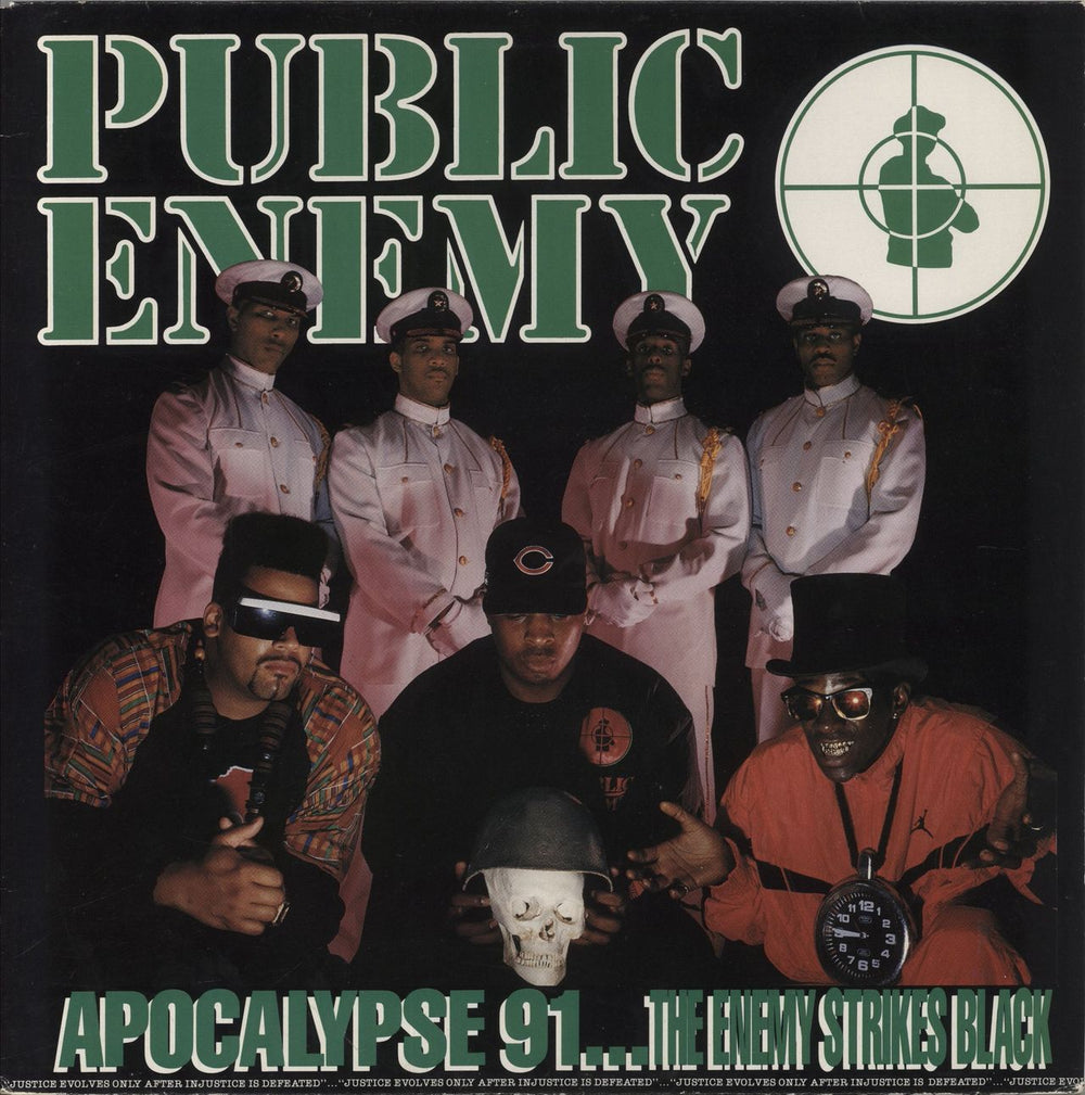 Public Enemy Apocalypse 91...The Enemy Strike Black - VG Dutch 2-LP vinyl record set (Double LP Album) 4687511
