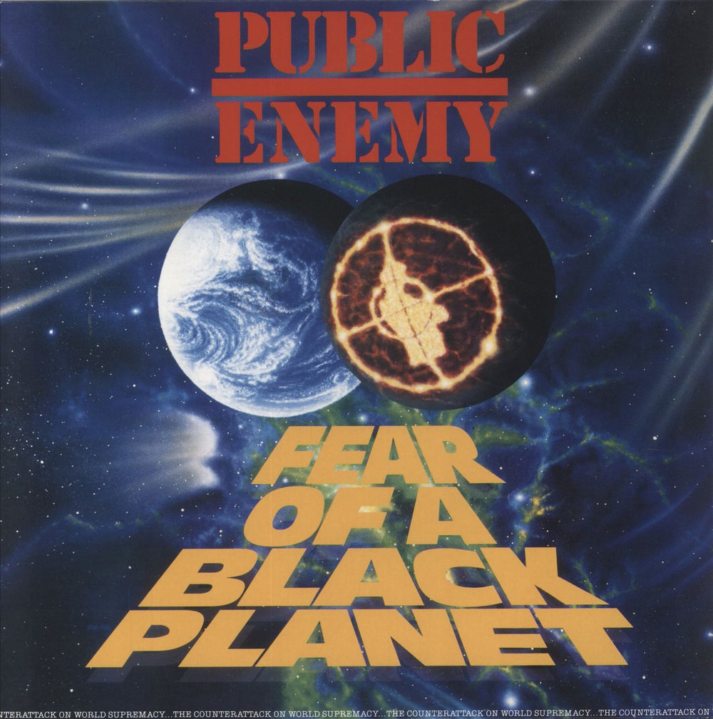 Public Enemy Fear Of A Black Planet - 180 Gram UK vinyl LP album (LP record) 00602537998647