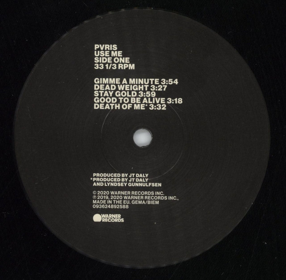 PVRIS Use Me - EX UK vinyl LP album (LP record) QX5LPUS879768