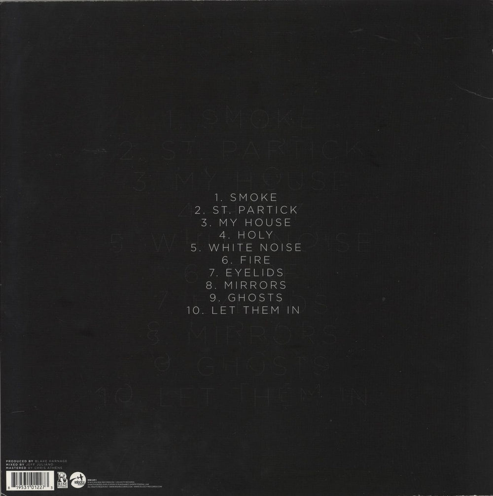 PVRIS White Noise - White Vinyl US vinyl LP album (LP record) 819531012273