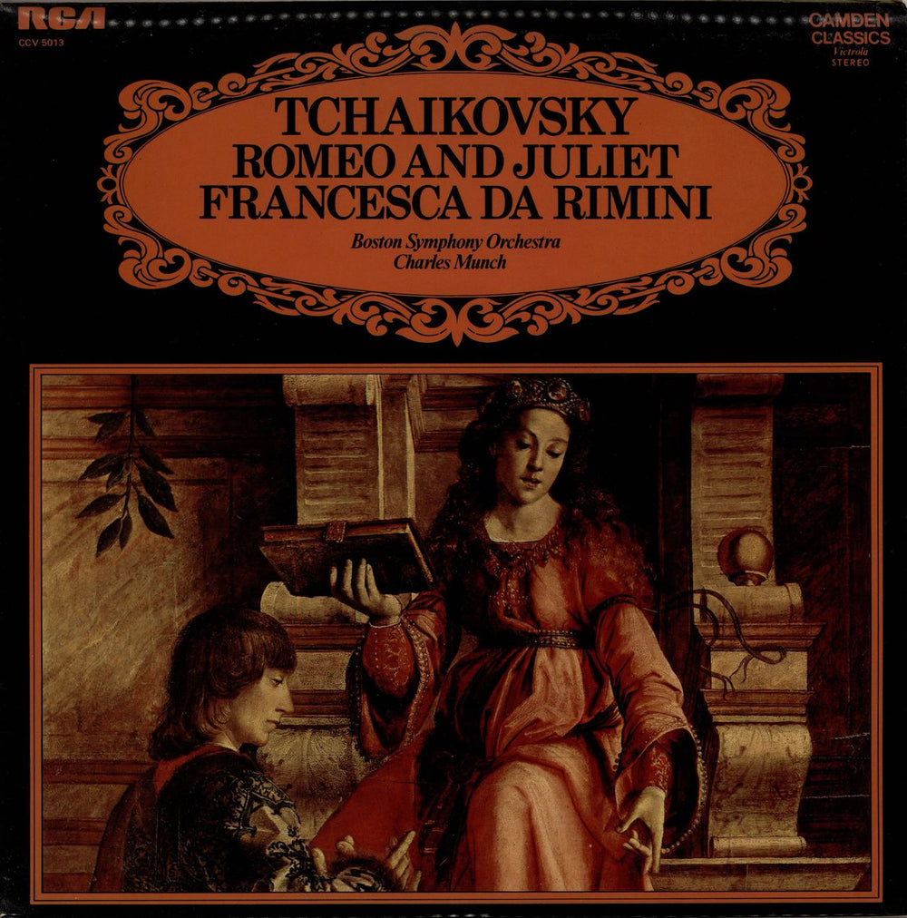 Pyotr Ilyich Tchaikovsky Romeo And Juliet / Francesca Da Rimini UK vinyl LP album (LP record) CCV5013