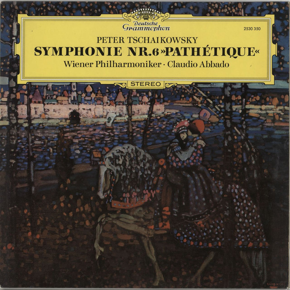 Pyotr Ilyich Tchaikovsky Tchaikovsky: Symphonie Nr. 6 "Pathétique" UK vinyl LP album (LP record) 2530350