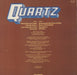 Quartz Stand Up And Fight UK vinyl LP album (LP record)