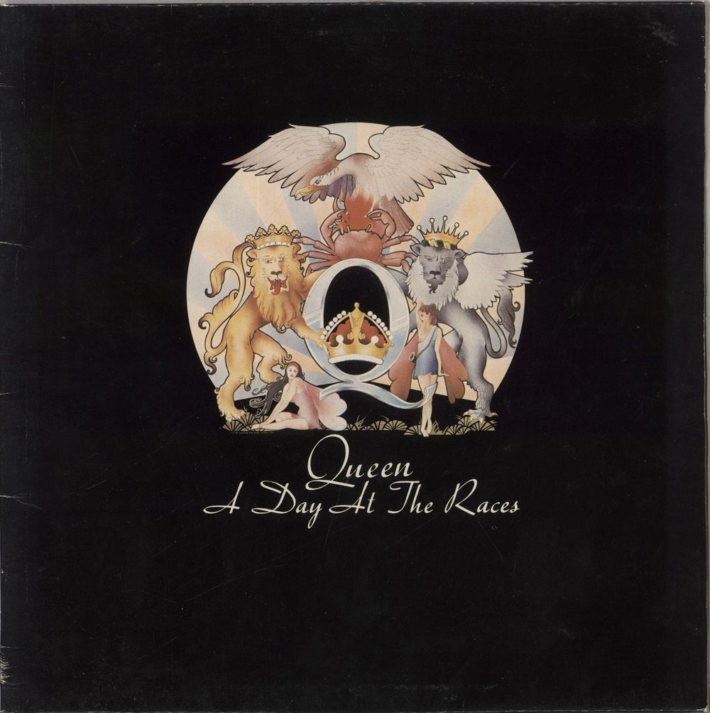 Queen A Day At The Races - 3rd - Price Attack Stickered UK vinyl LP album (LP record) EMTC104