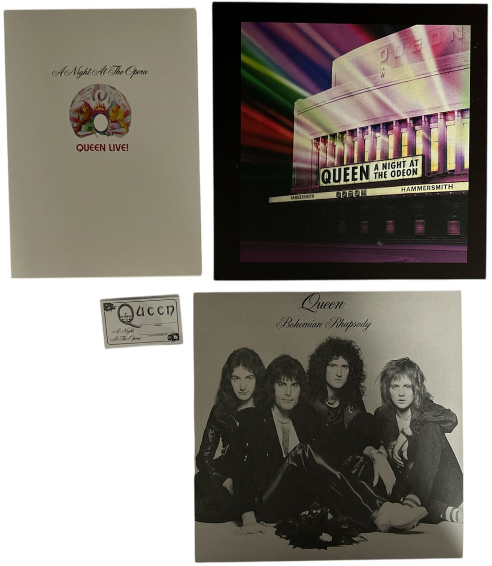 Queen A Night At The Odeon US box set QUEBXAN870115