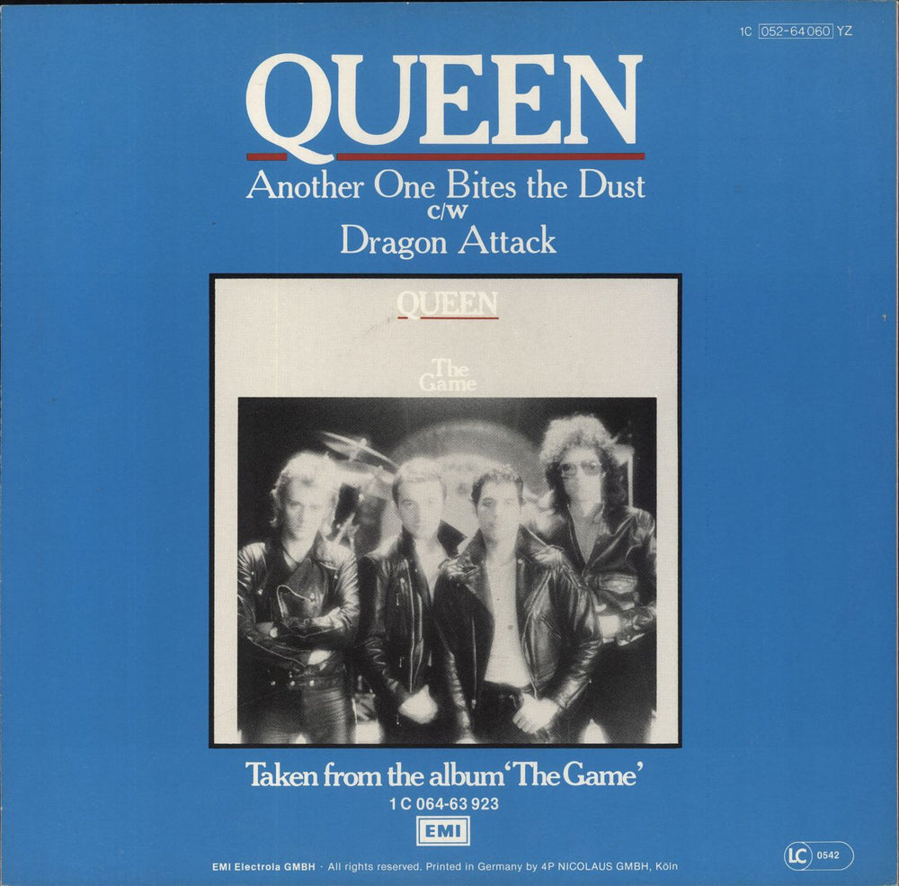 Queen Another One Bites The Dust German 12" vinyl single (12 inch record / Maxi-single)