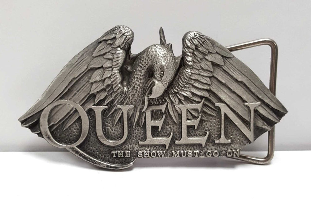 Queen Belt Buckle - The Show Must Go On UK Promo memorabilia PROMO BELT