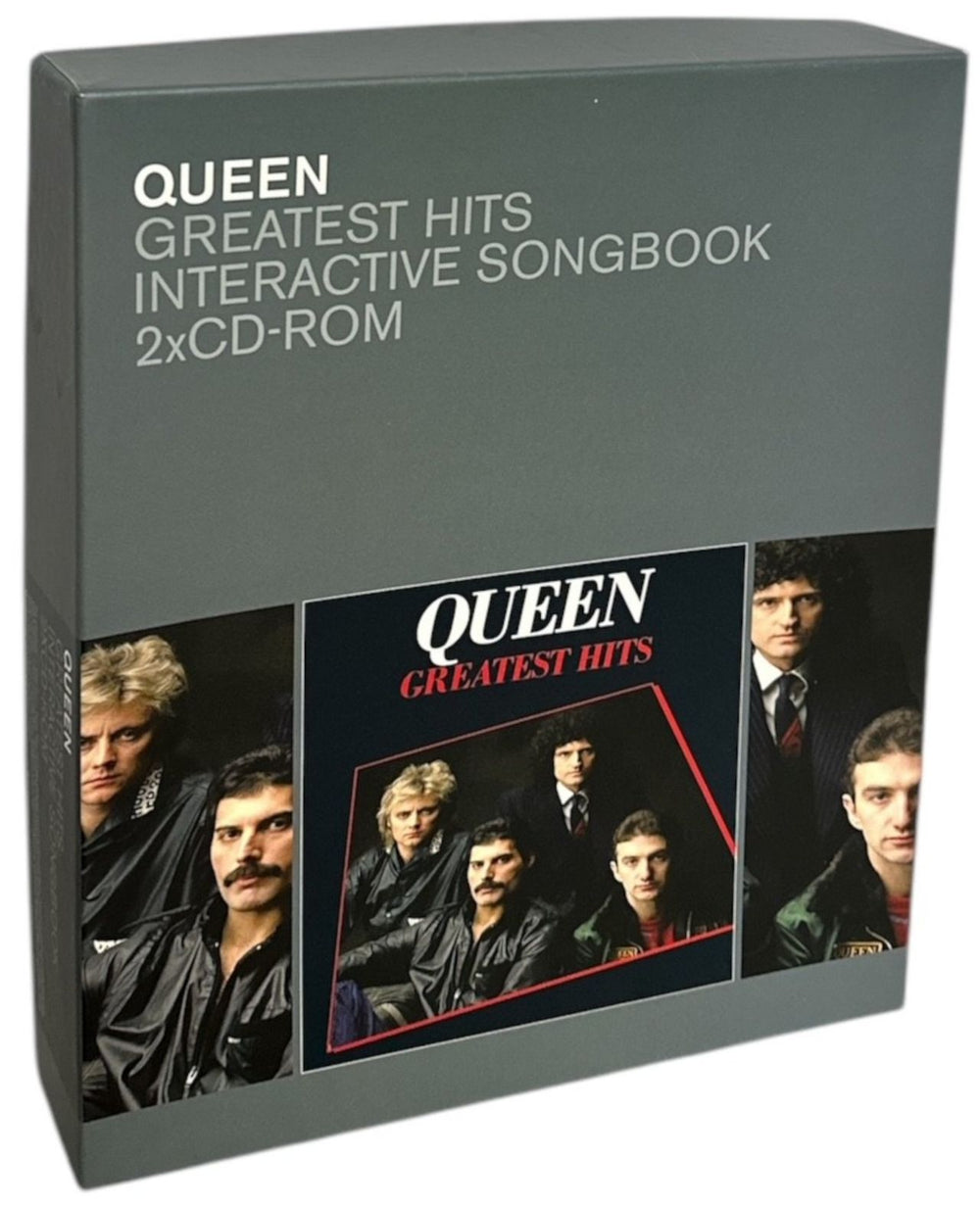 Queen Greatest Hits - Interactive Songbook UK CD Album Box Set 157453-2