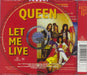 Queen Let Me Live - The Rarities CD UK CD single (CD5 / 5") 724388295826