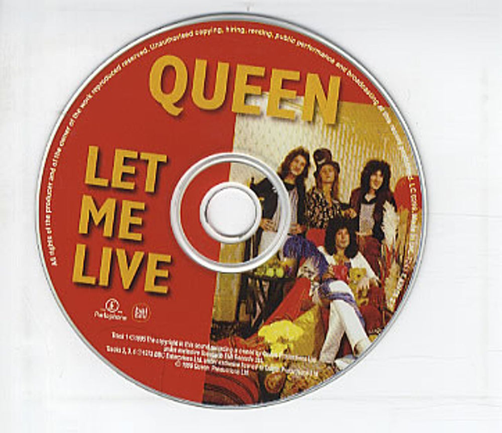 Queen Let Me Live - The Rarities CD UK CD single (CD5 / 5") QUEC5LE67370