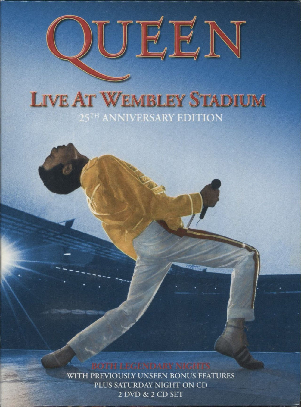 Queen Live At Wembley Stadium - 25th Anniversary Edition UK DVD 06025-2779570-6