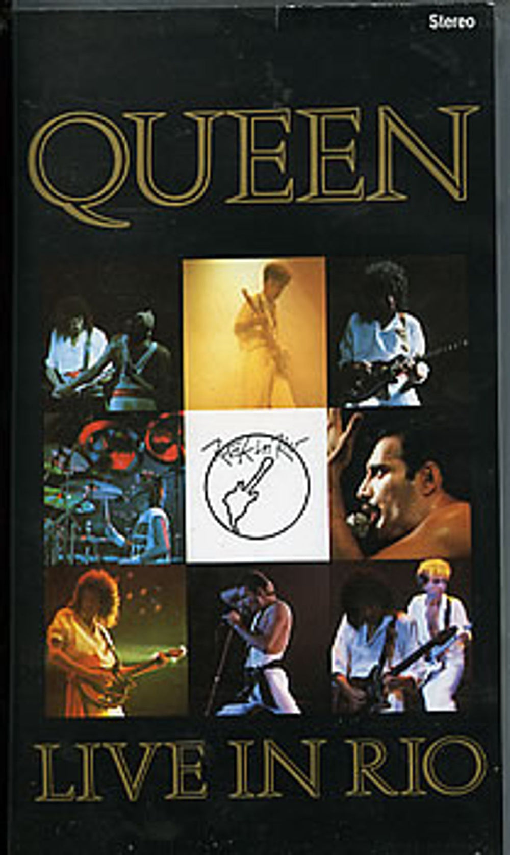 Queen Live In Rio UK video (VHS or PAL or NTSC) MVP991079