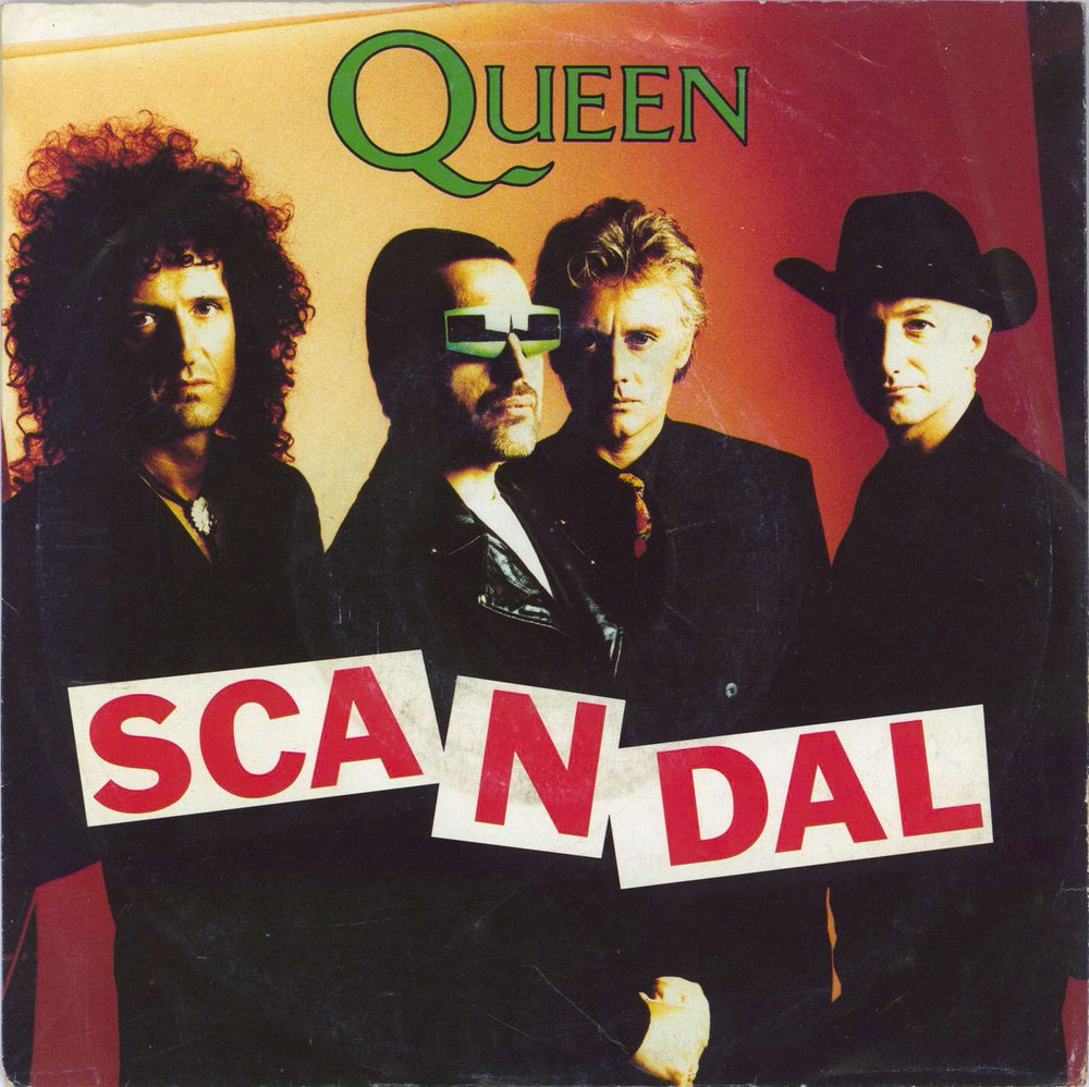 Queen Scandal - Wide + P/S German 7" vinyl single (7 inch record / 45) 0062035447