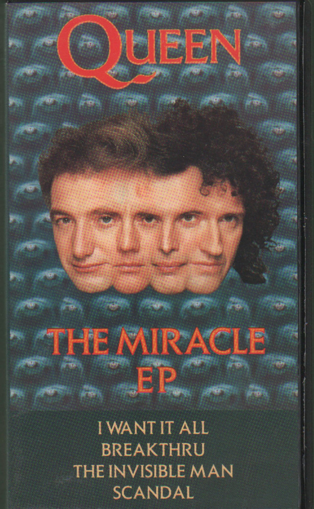 Queen The Miracle E.P. - Original UK video (VHS or PAL or NTSC) MVL9900843