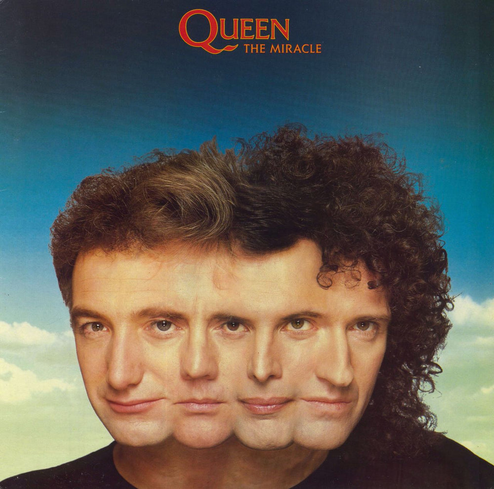 Queen The Miracle - VG Sleeve UK vinyl LP album (LP record) PCSD107