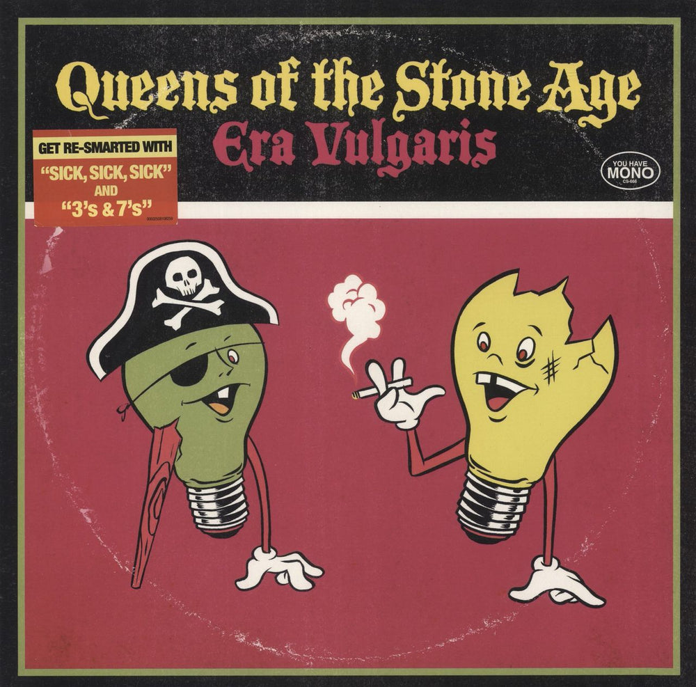 Queens Of The Stone Age Era Vulgaris UK CD album (CDLP) 00602508108259