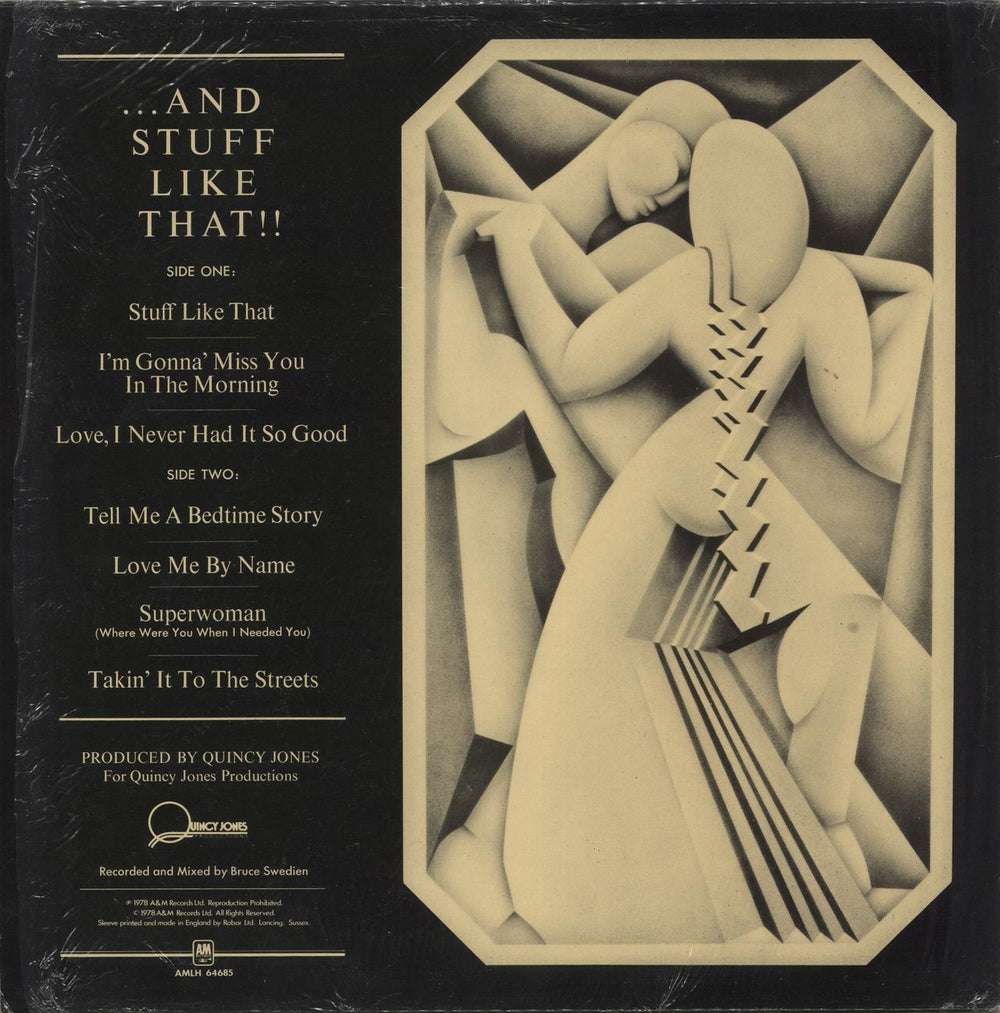 Quincy Jones Sounds... And Stuff Like That! - Nimbus Supercut UK vinyl LP album (LP record)