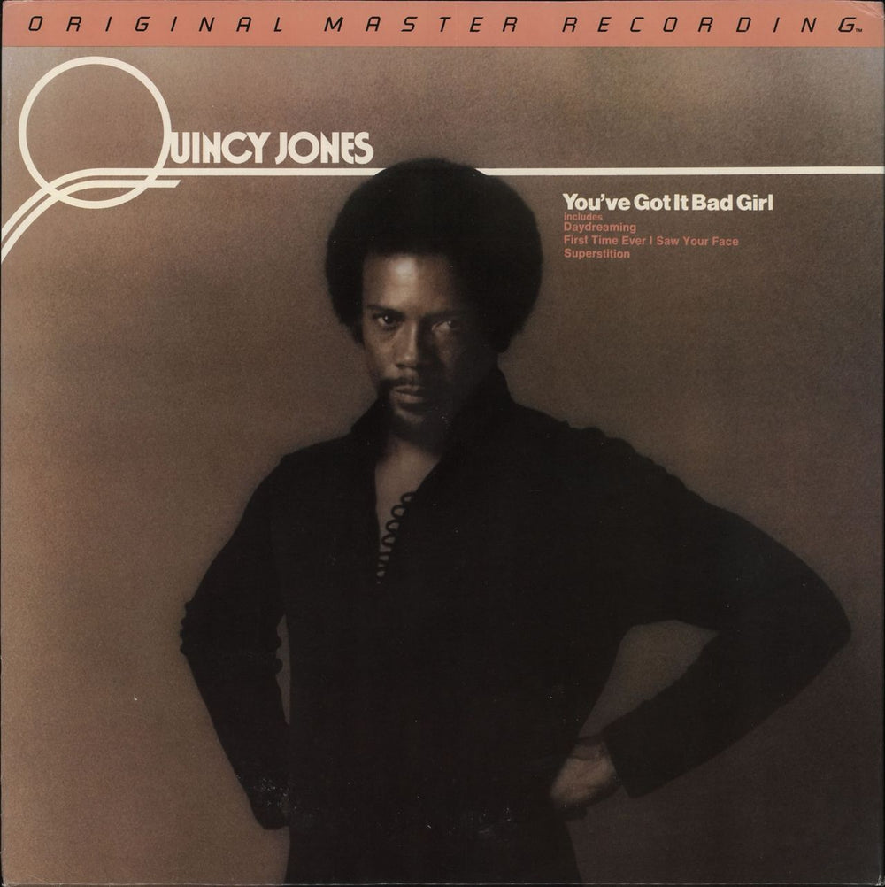 Quincy Jones You've Got It Bad Girl - Half-Speed Mastered US vinyl LP album (LP record) MFSL1-078