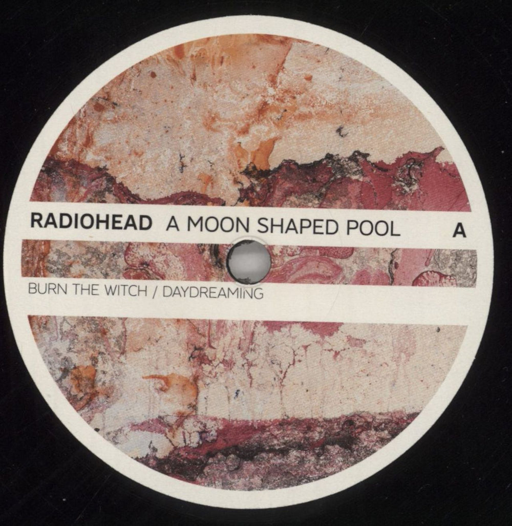 Radiohead A Moon Shaped Pool UK 2-LP vinyl record set (Double LP Album) R-H2LAM793899