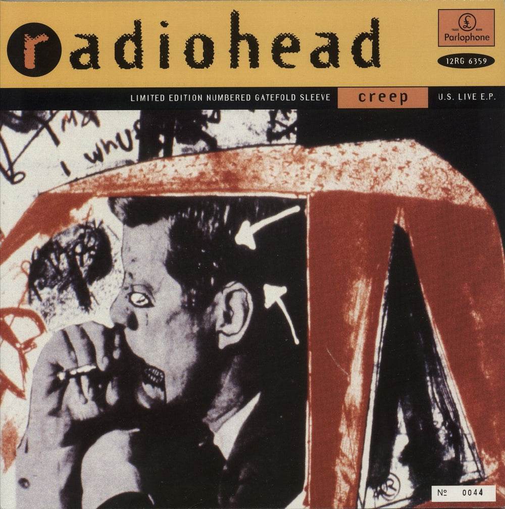 Radiohead Creep - Gatefold sleeve UK 12" vinyl single (12 inch record / Maxi-single) 12RG6359