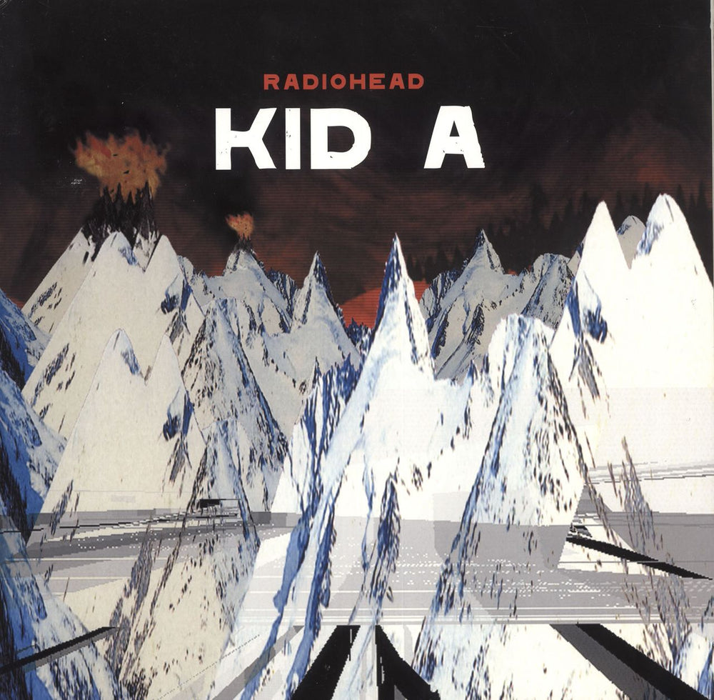 Radiohead Kid A - 180gm UK 2-LP vinyl record set (Double LP Album) XLLP782B