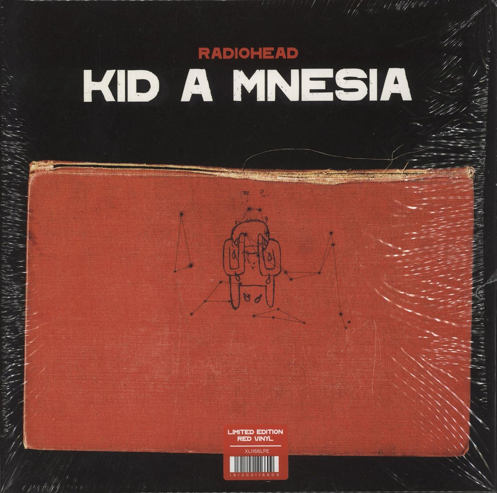 Radiohead Kid A Mnesia - Indie Exclusive Red Vinyl - Hype-sticker UK 3-LP vinyl record set (Triple LP Album) 191404116609