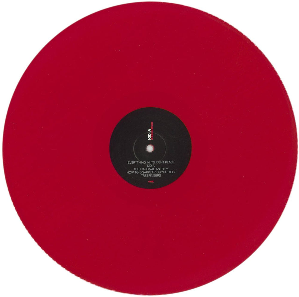 Radiohead Kid A Mnesia - Indie Exclusive Red Vinyl - Hype-sticker UK 3-LP vinyl record set (Triple LP Album) R-H3LKI871021