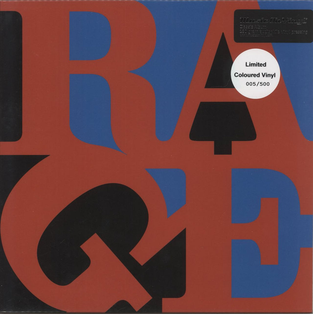 Rage Against The Machine Renegades - 180gm Red Vinyl - Number 005 UK vinyl LP album (LP record) MOVLP073