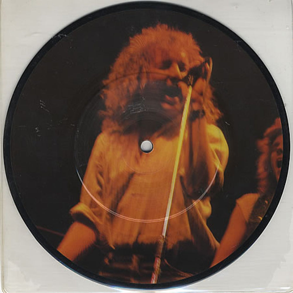 Rage (UK Rock) Bootliggers (1981) UK 7" vinyl picture disc (7 inch picture disc single) A0G7PBO362959