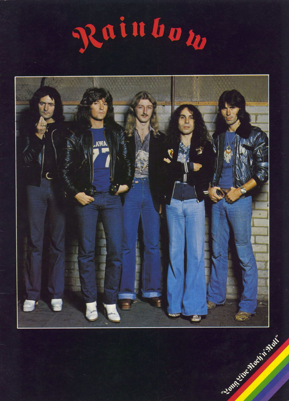 Rainbow Long Live Rock 'N' Roll - VG+ UK tour programme TOUR PROGRAMME