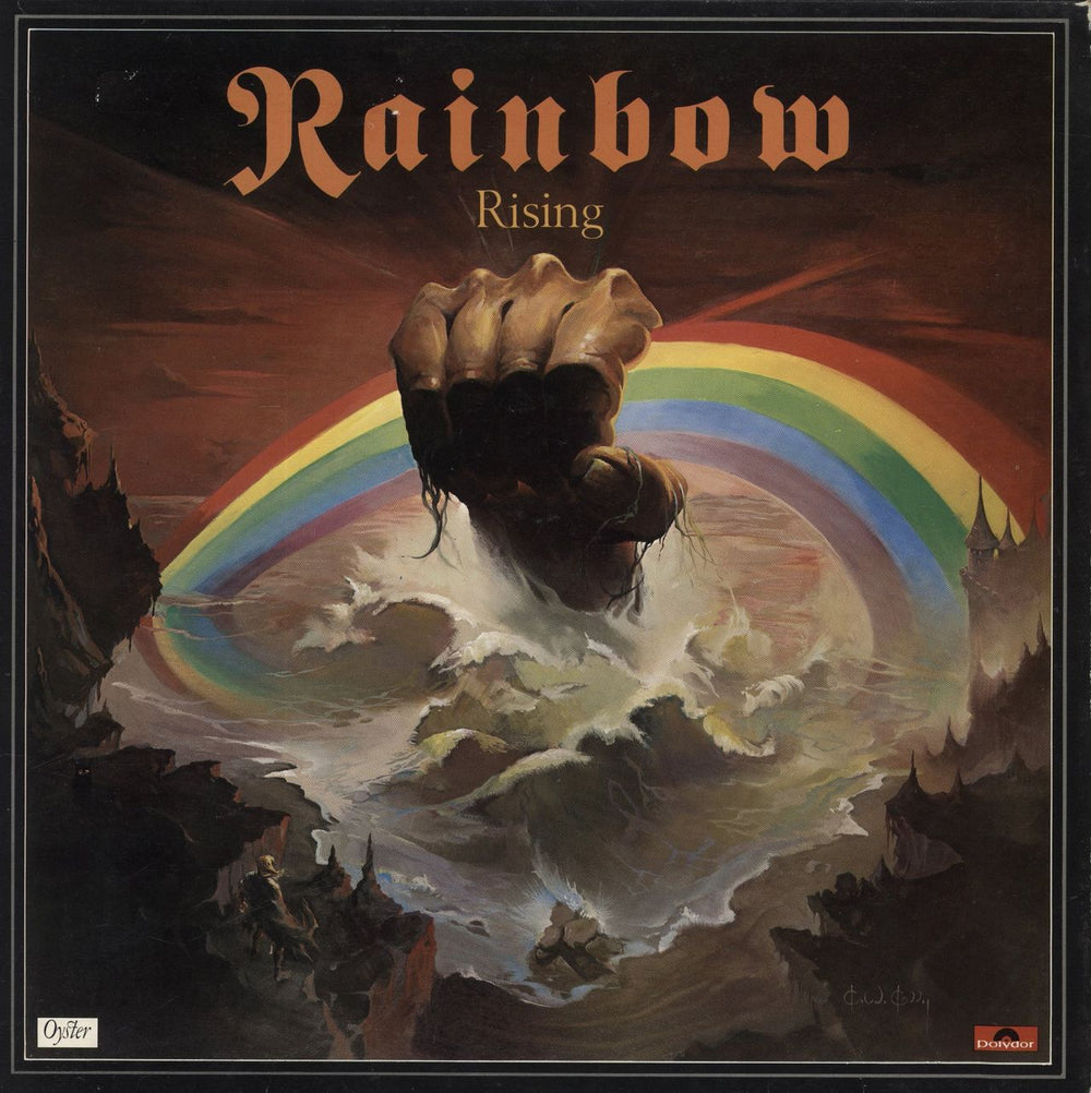 Rainbow Rainbow Rising UK vinyl LP album (LP record) SPELP35