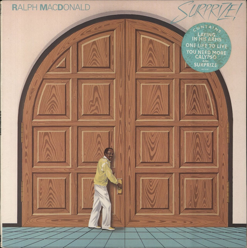 Ralph MacDonald Suprize! - Promo Stamped US vinyl LP album (LP record) 8270781
