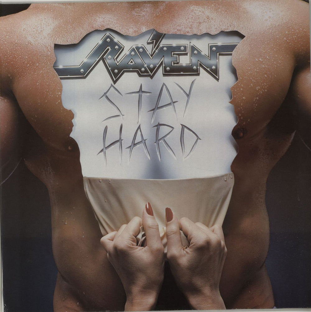Raven Stay Hard German vinyl LP album (LP record) 781241-1