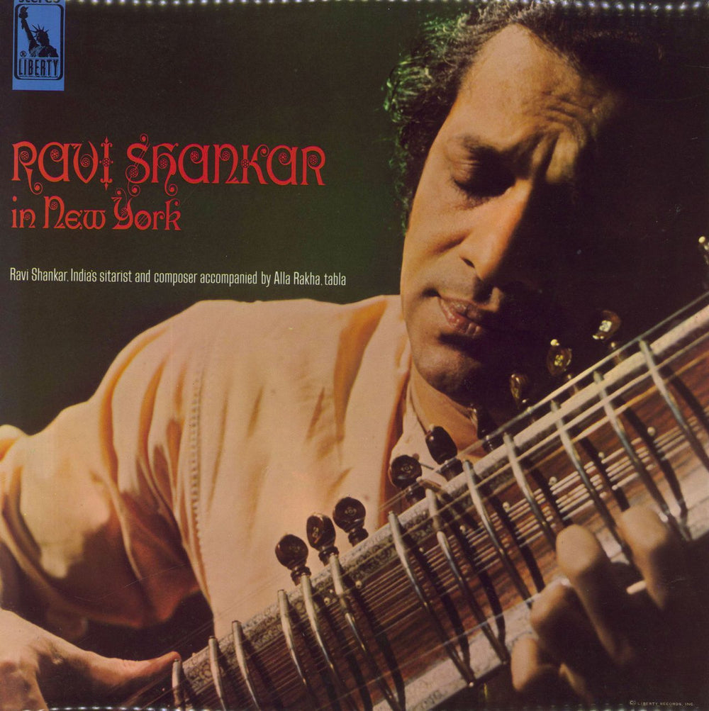 Ravi Shankar Ravi Shankar In New York UK vinyl LP album (LP record) LBS83081E